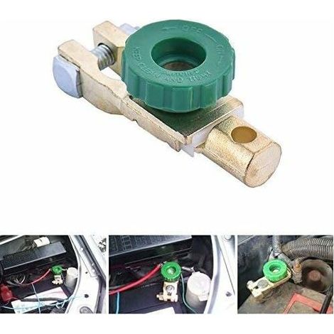 Isolateur de batterie de voiture avec interrupteur coupe-batterie 6-24 V ,Lefou (1/5)