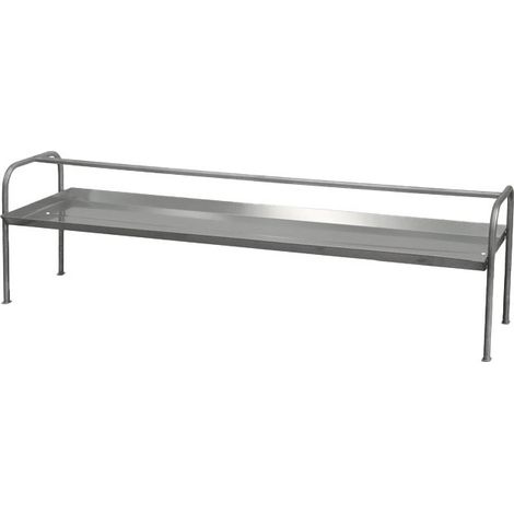 Console porte-paniers pour table de triage, l 1800 mm 1800x600x600 mm - VIRTUS