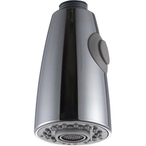 Handheld Shower Faucet, Basin Mixer Tap, Splash-Proof, Polished Chrome for Bathroom and Kitchen (Plating) (1/5)