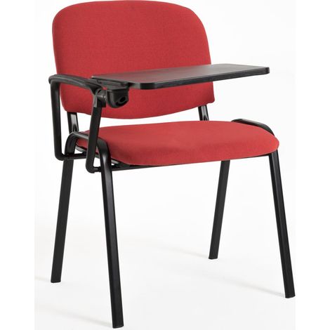 Sillas de escritorio - Pack 4 Sillas Ofis con Pala - Rojo