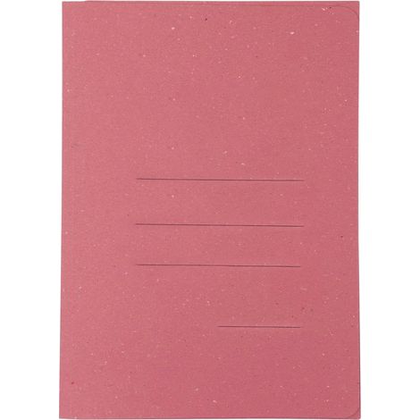 Blasetti Cartelline Cart-Ecò 3 Klappen aus Recyclingkarton 180g - Magenta - Format 25x33,5cm - Packung mit 50 Stück (1/5)