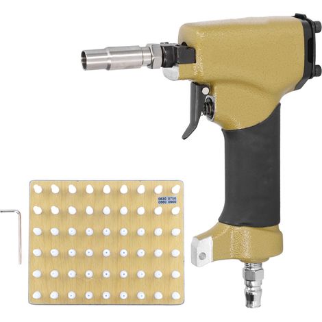 Pistolet pneumatique à clous décoratif 4‑7kgf/cm³ 0960 pour finition et pose de semences (1/5)