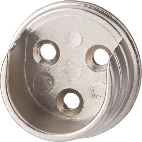 Embout Tringle Rideau ATELIERS 28 - Nickel Satiné (1/3)
