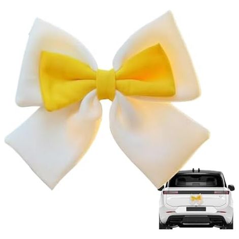 Nœuds décoratifs pour casque de moto, nœud papillon 3D pour voiture et scooter - Décoration élégante pour automobile  Pour femmes et filles, motardes, voiture, moto, scooter électrique, coffre, porte  (1/5)