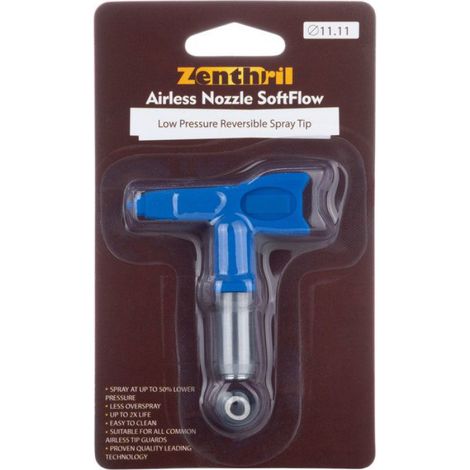 Buse de Pulvérisation Basse Pression SoftFlow 108 – Jet 5 cm Précision 80–140 Bar Pour Lasures et Vernis (1/5)