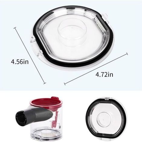 Couvercle inférieur remplacement pour seau à poussière pour accessoires d'aspirateur pour Dyson V7 V8, couvercle base d'aspirateur (1/5)