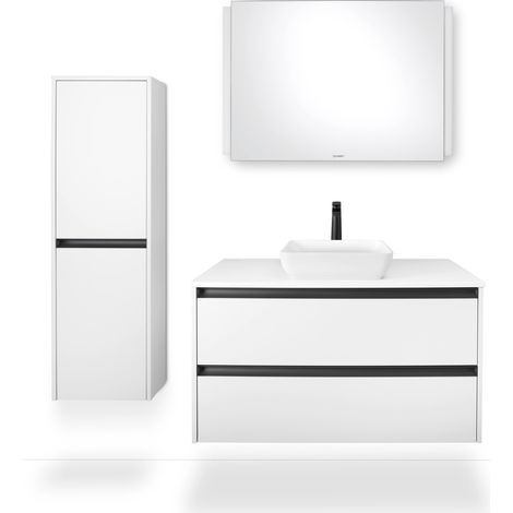 Duravit Sivida Aufsatzbecken eckig, 400x400mm, ohne Hahnloch, (1/5)