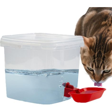 Fontaine d'eau automatique pour animaux de compagnie de 3 L – Grand distributeur d'eau pour chien, station d'abreuvement silencieuse pour chat, catégorie de fournitures pour animaux de compagnie, équi (1/5)