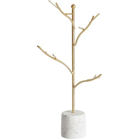 Présentoir à bijoux décoratif et résistant pour boucles d'oreilles et bagues, à poser sur un comptoir.-Round Bottom (1/5)