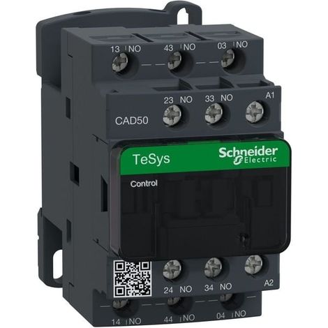 Contactor auxiliar TeSys Deca 10A 5Z 0R 220 V CA CAD50M7