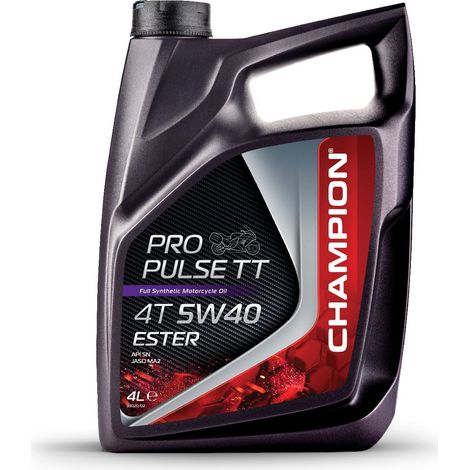 ACEITE DE MOTOR CHAMPION PROPULSE TT 4T 5W40 ÉSTER 4L MA2 SINTÉTICO (AKC)