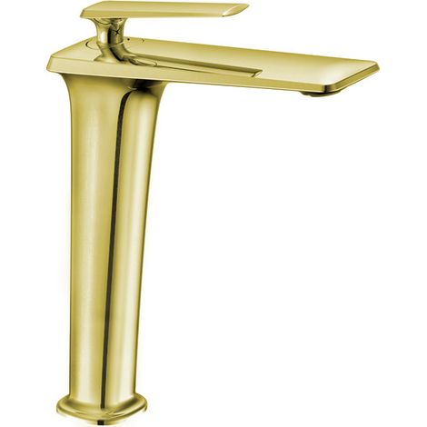 Mexen Purus robinet de lavabo haut, Or - 745810-50 (1/2)