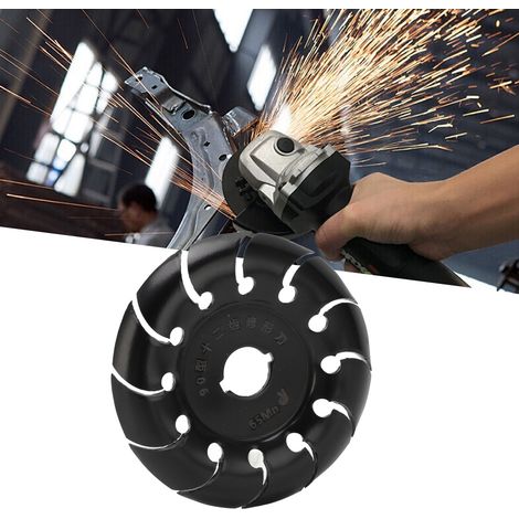 Disque de polissage noir pour meuleuse d'angle à 12 dents (Type 90) (1/5)