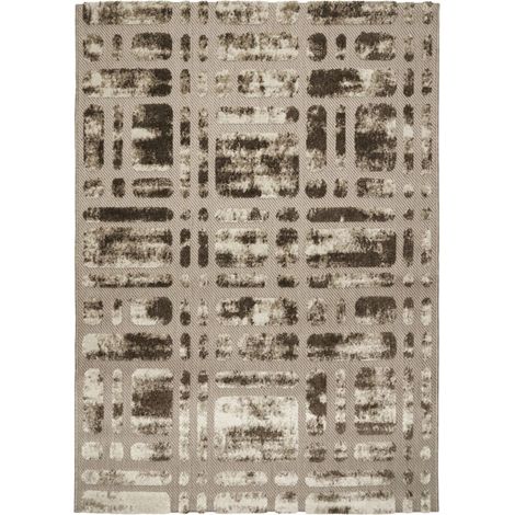 DEHORS-DEDANS LABY - Tapis pour intérieur-extérieur beige et brun 120x170 (1/5)