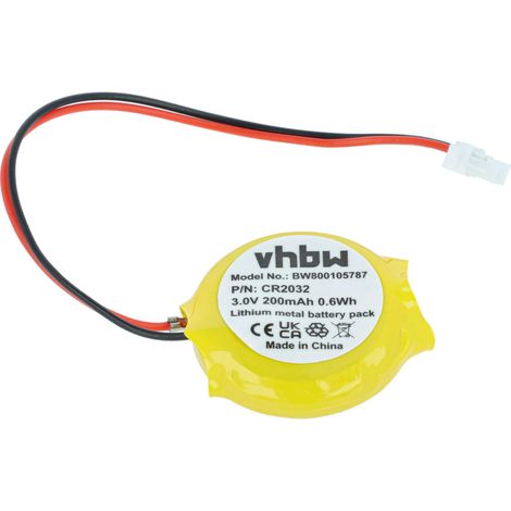 vhbw BIOS-Batterie kompatibel mit Acer Aspire 8920, 6935, 6920, 6920G Computer Notebook (200 mAh, 3 V, Li-Ion) (1/5)