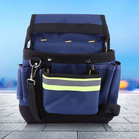 Sac banane d'électricien, porte-outils, pochette de rangement pratique avec ceinture (1/5)