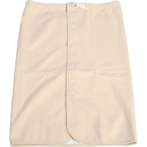 Protège-matelas lavable en coton, culotte alèse réutilisable pour adulte et senior, couleur kaki, fermeture boutons-pression, taille M, protection contre l'incontinence. (1/5)