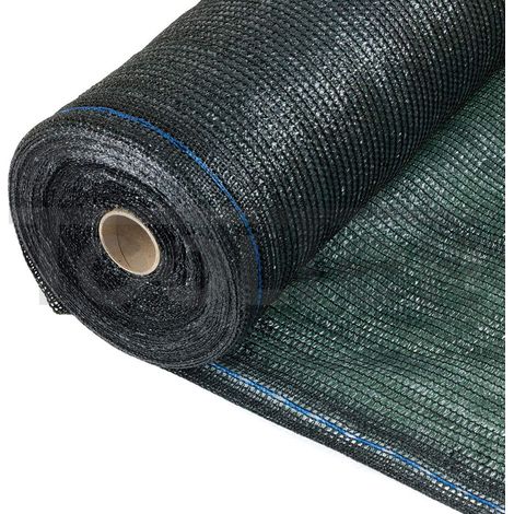 RETE TELO OMBREGGIANTE VERDE OMBRA 90% OSCURANTE FRANGISOLE 1,5x100mt (1/4)
