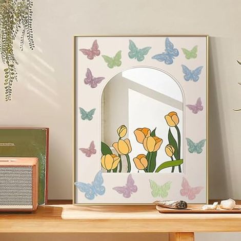 72 autocollants muraux papillons, autocollants muraux papillons 3D, autocollants muraux papillons colorés, autocollants décoratifs papillons ajourés 3D pour salon, cuisine, chambre d'enfant, chambre d (1/3)