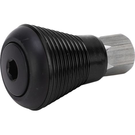 Tige de selle pliante à pôle positif, butée champignon, finition miroir, bloc de tige de selle noir (1/5)