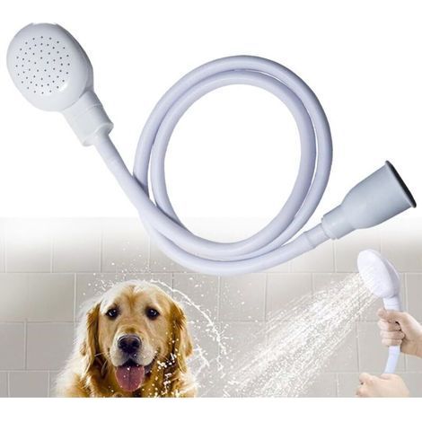 Aiperq – Rubber Shower Hose 109 cm – Round Faucet Accessory – Baby and Pet Wash – Quick and Easy Installation (1/4)