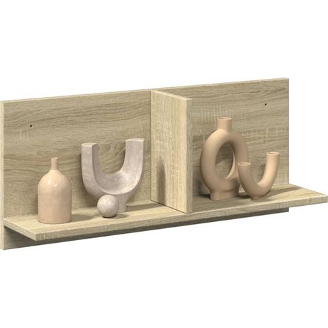 Wandschrank 70x16,5x30 cm Sonoma Eiche Holzwerkstoff
