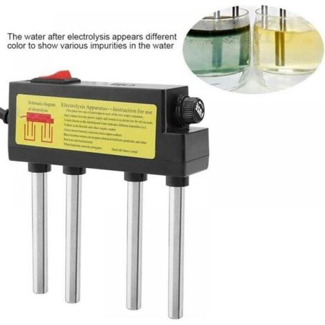 Testeur Eau - Electrolyseur Portable - Mesure Précision 6 Couleurs - Pour Purificateurs Aquariums Piscines Hydroponie - 1 Pièce (1/5)
