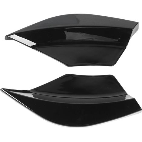 Diffuseur de pare-chocs arrière gauche et droit, kit de 2 pièces en plastique ABS noir brillant, spoiler aérodynamique de remplacement pour Mercedes Classe A W176 2012-2018 (1/5)