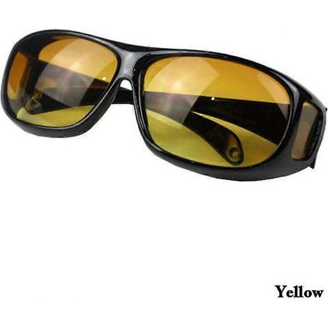 Lunettes de conduite de nuit avec vision nocturne et protection UV contre le vent (1/4)