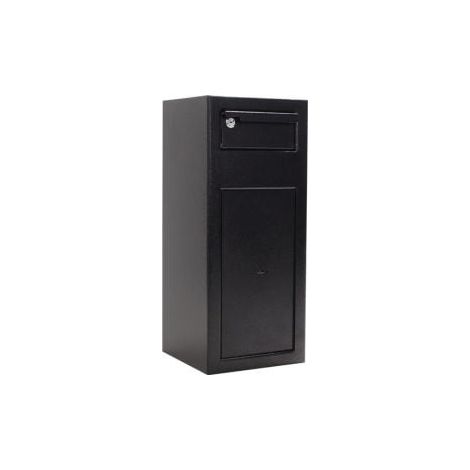Caja fuerte H600xB250xT260mm 19l 1 puerta,1 ranura negra ROTTNER (1/2)