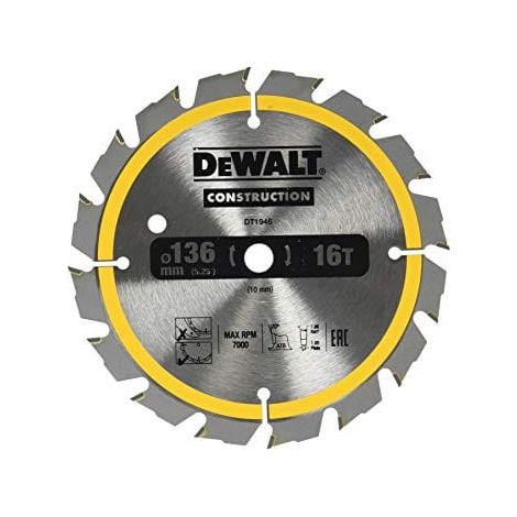 Sega circolare Dewalt 136x10mmx24z