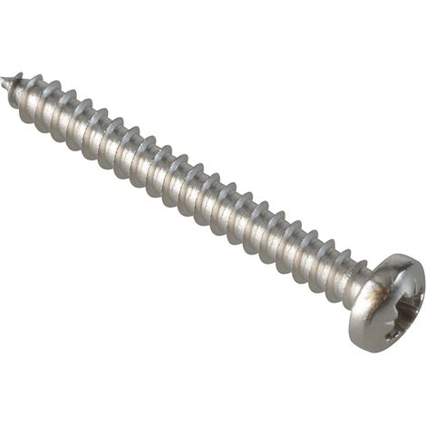 Self-Tapping Screw Pozi Pan A2 SS 1in x 4 ForgePack 40 (1/2)