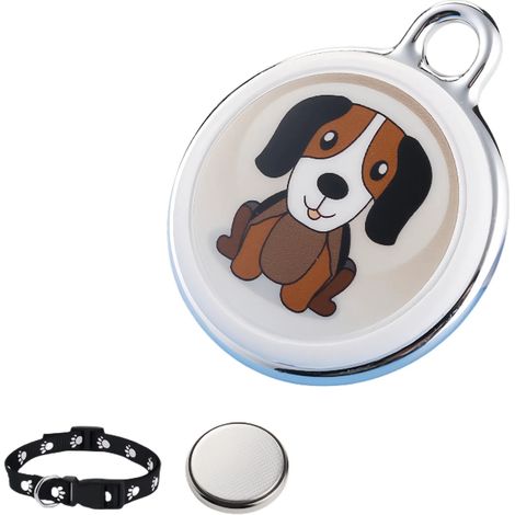 Filiyano-Dispositif anti-perte pour animaux de compagnie, alerte de localisation instantanée par simple scan, avec intelligence artificielle, convient (1/5)