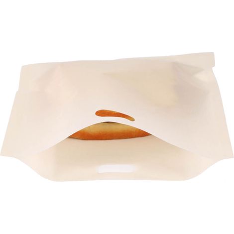Sacs réutilisables pour grille-pain micro-ondes, revêtement antiadhésif en fibre de verre, 17x19 cm, pour chauffer sandwichs et pâtisseries