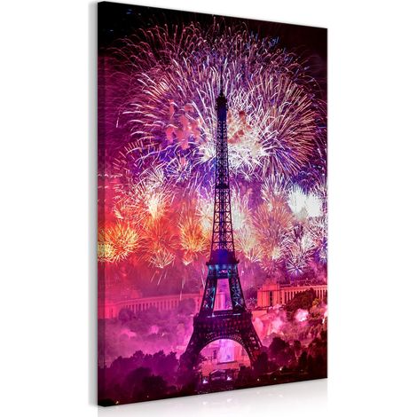 Tableau Bonne année  (1 partie) verticale - 60 x 90 cm (1/4)