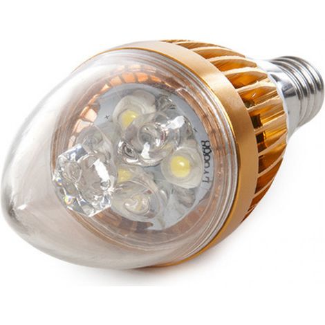 Bombilla LED E14 3W 240Lm 6000ºK 12VAC/Dc 40.000H  [JL-12V-E14-3W-CW] (1/3)