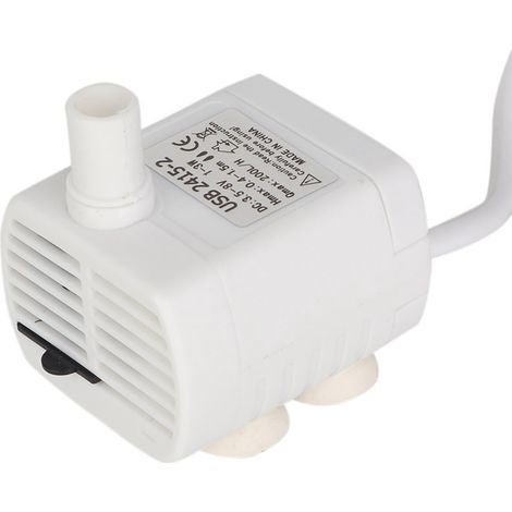 Mini pompe USB submersible pour aquarium et distributeur d'eau pour animaux (1/5)