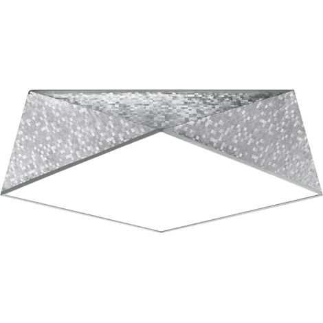 Lampada da soffitto Hexa 45 con paillettes (1/5)