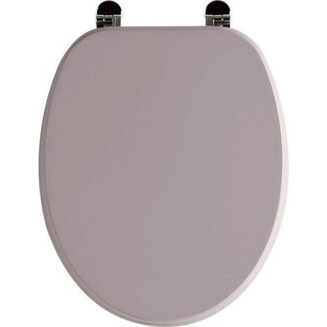Tavoletta sedile wc universale colorato viola pastello opaco (1/3)