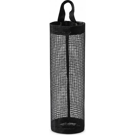 Distributeur de Sacs Poubelle, Support Mural 13.5x30.5cm, Organisateur de Sacs Plastique, Chargement par le Haut Distribution par le Bas pour Cuisine, Garage, Buanderie (1/5)