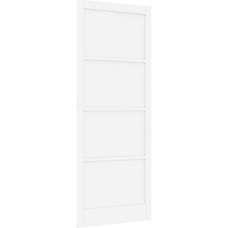 Puerta Interior Blanco 93 x 232 cm Madera contrachapada vidaXL