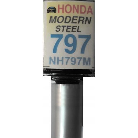 Reparación de arañazos en la pintura del coche Honda NH797M Modern Steel, 10 ml ARA (1/5)