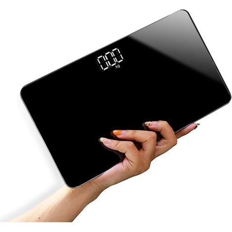 Reisewaage zur Körpergewichtsmessung, Venugopalan Kleine tragbare Körperwaage Digitale Badezimmerspiegelwaage Mini-Elektronikwaage für die persönliche Gesundheit (1/3)