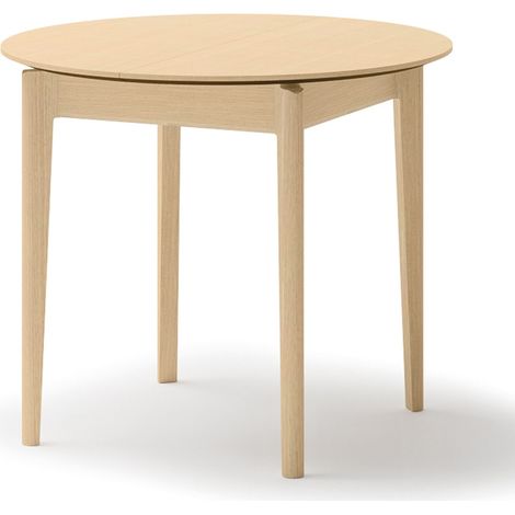 Selsey Plot – Ausziehbarer Esstisch Helle Eichenholzoptik 90–210x90 cm