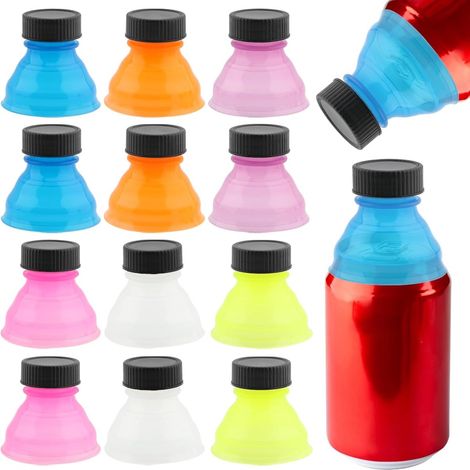 Couvercles pour canettes de soda (paquet de 12) - Couvercles pour canettes de soda - Couvercles pour boissons en canette-AquaForge