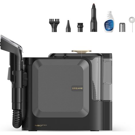 Dreame - N20 Steam, Nettoyeur de précision portable pour tapis, Shampouineuse, vapeur à chaud à 100 °C, aspiration de 17 000Pa, lavage à chaud à 70 °C (1/5)