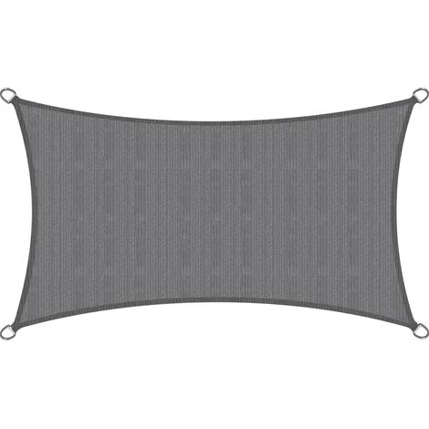 Sol Royal Voile d'ombrage SolVision polyéthylène (PEHD) avec stabilisant anti-UV Anthrazit, 400x200 cm (1/5)
