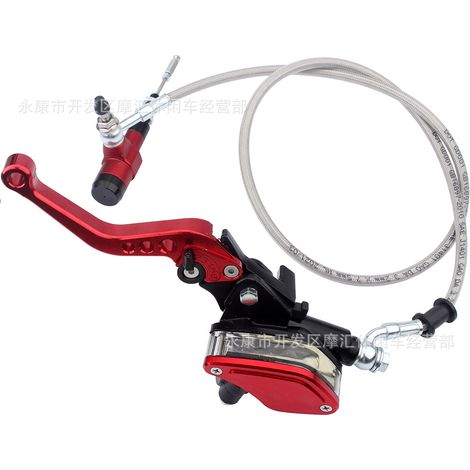 Mini motorcycle assist bicycle modification parts F50/80CC gasoline engine power starter kit (1/5)