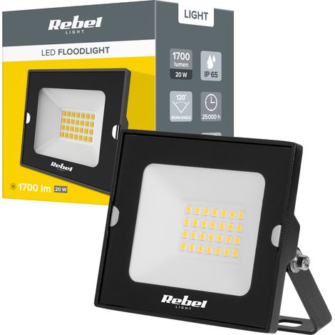 Projecteur LED 20 W 6500 K 230 V IP65 1750 lm Rebel (1/4)