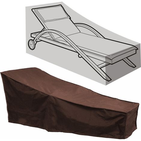 Schutzhülle für Garten- und Terrassenstühle (420D), wasserdicht, als Ersatz für die Stuhllehne geeignet, Sonnenschutz, Schutzhülle für Gartenmöbel, Terrasse, Hof oder Park